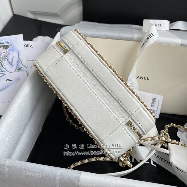 Chanel女包 香奈兒專櫃最新款手提肩背小號化妝包 Chanel化妝盒子包 AS1785  djc4352